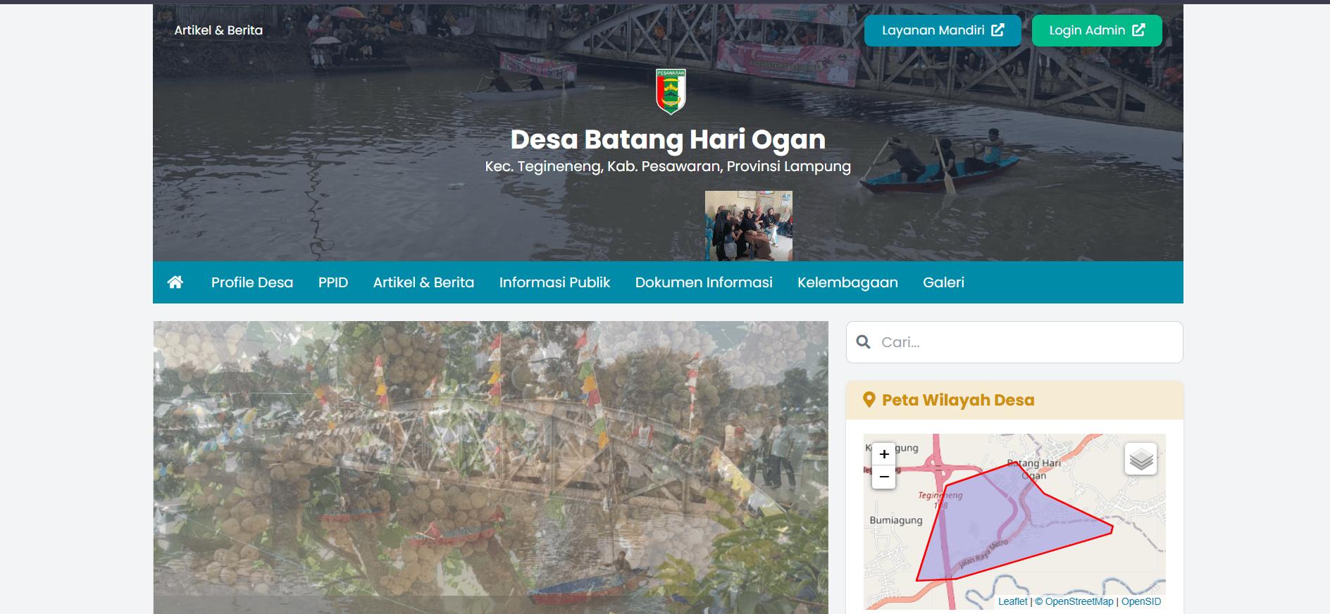 Website Desa Batang Hari