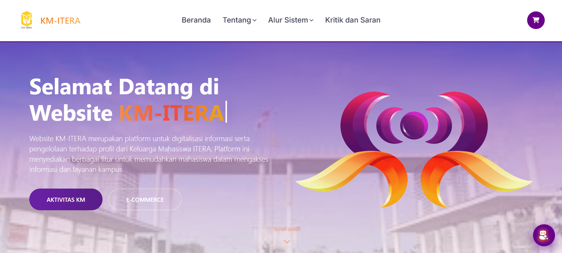 Website KM ITERA